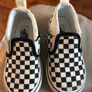 Toddler vans checkers